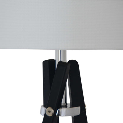 Luzerna CM-0256 Lámpara De Buro Xyla, Color Poplar Negro, 1 Unidad
