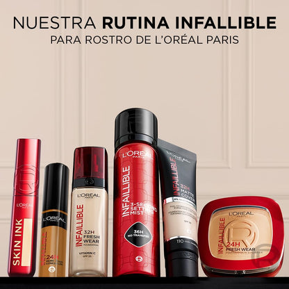 L'Oréal Paris Infallible Corrector líquido de alta cobertura, Tono 329