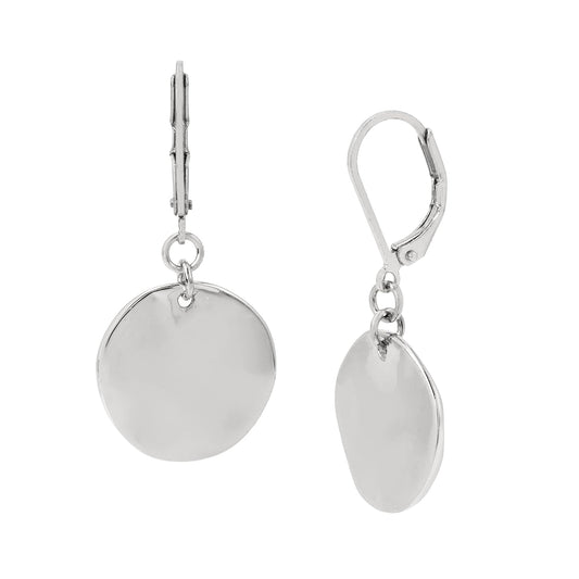 Robert Lee Morris Soho Disc Drop Earrings