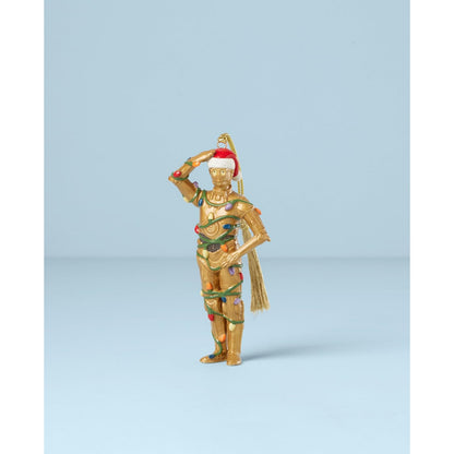 Lenox 894898 Star Wars C-3PO Ornamento, Navidad