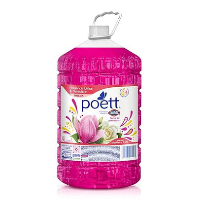 Limpiador Multiusos Aromatizante Poett Flores de Primavera 9 L