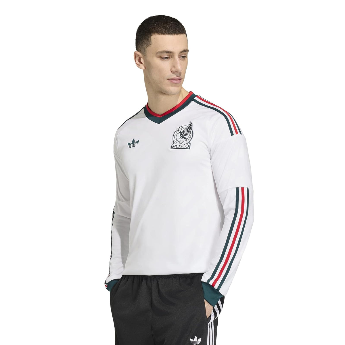 adidas Jersey Visitante Selección Nacional de México 26 Versión Fan Manga Larga