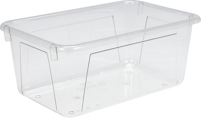 Storex - cubeta de basura pequeño, Transparente, 12.2 x 7.8 x 5.1 Inches, 5-Pack