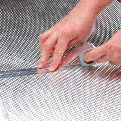 Design Engineering Cinta Autoadhesiva Reflectante de Calor 10468 Rollo 2 Pulgadas x 30 Pies Plateado
