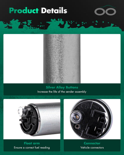 SCITOO - Bomba de combustible eléctrica de alto rendimiento para NISSAN Frontier 3.3L