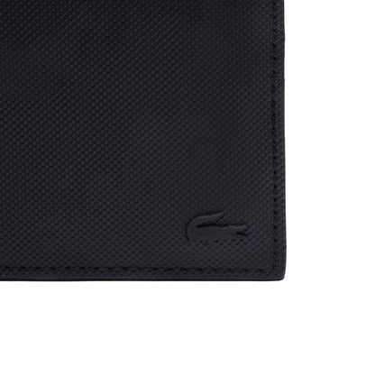 Lacoste Cartera Billfold Classic pequeña de poliuretano para hombre Billfold Material sintético Material sintético