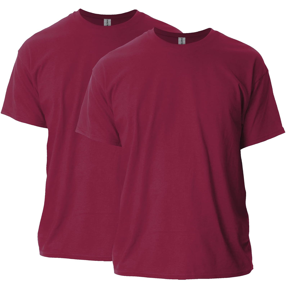 Gildan Playera Tipo Tank de Algodón para Hombre, G220 - M - Cardenal Rojo (2 unidades)