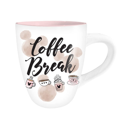 Silver Buffalo Disney Taza de Cerámica Extragrande 24 oz - 1 Count (Pack of 1) - Taza Jumbo Coffee Break