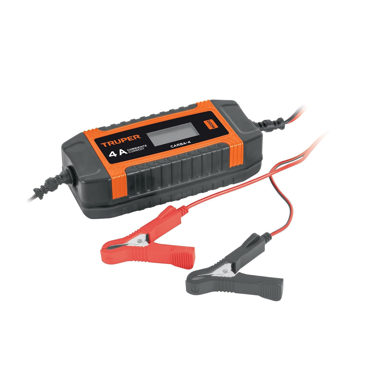 Truper CARBA-4, Cargador/Mantenedor de 4 A para Baterías de 6V/12V