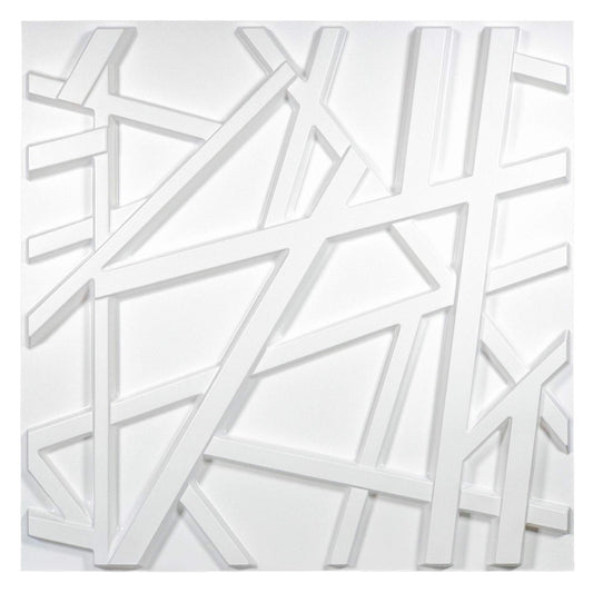 Art3d A10045 - Paneles de pared 3D, color blanco