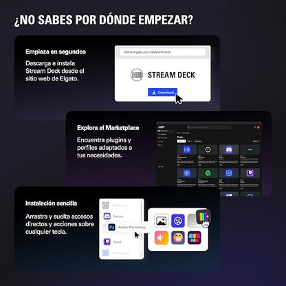 Elgato Stream Deck MK.2 White, controlador de estudio
