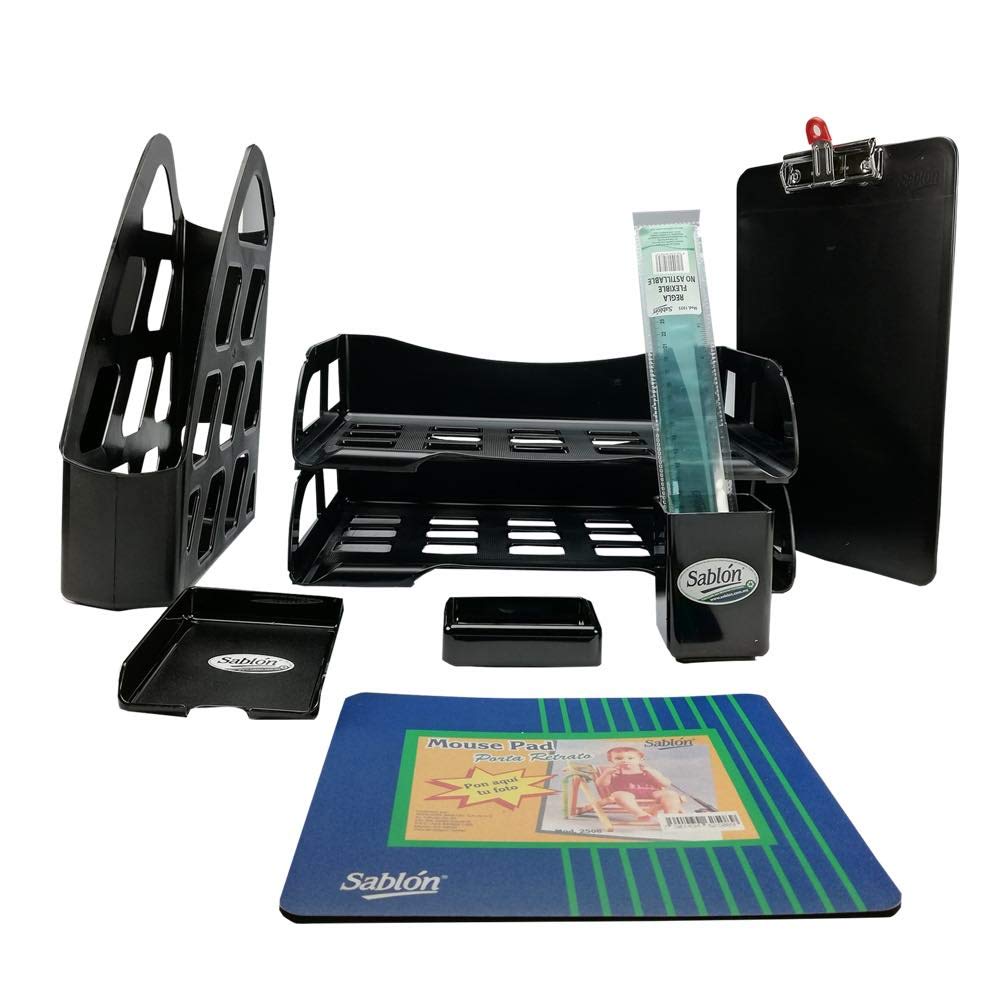 Sablon Kit de Escritorio Sablón 9 piezas