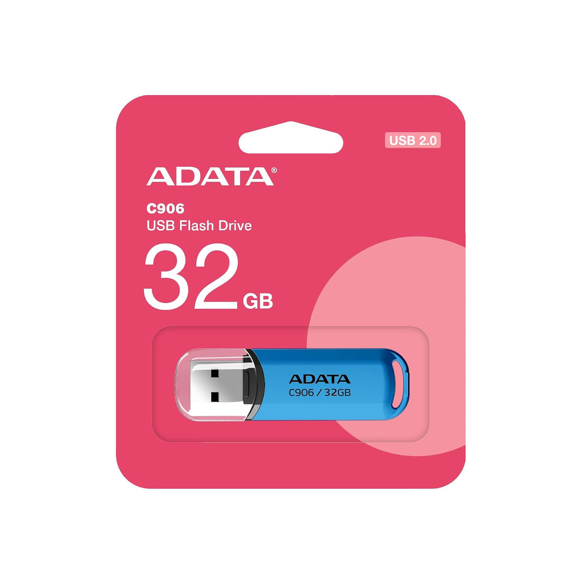 Memoria Flash ADATA C906 32GB USB 2.0 Azul (AC906-32G-RWB)