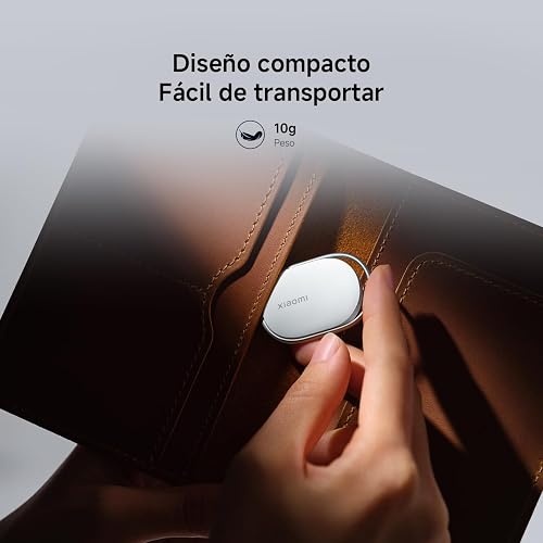 XIAOMI Smart Tag, Compatible con Apple y Google Android, Pack de 4 | 10g, Compatible con Apple Find My y Android Find Hub, batería con más de 1 año de autonomía, Protección de privacidad, IP67