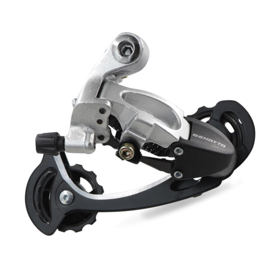 Benotto Cambio Trasero HG-74A Montaña Aluminio 7/8 Velocidades Largo