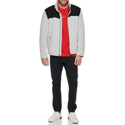 Tommy Hilfiger - chamarra de forro polar clásica con cierre frontal para hombre