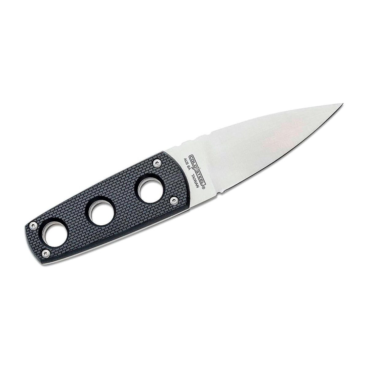 Cold Steel Secret Edge, Negro/Plateado