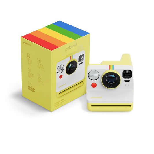 Polaroid Now 9158 - Cámara instantánea Tipo I de 3ª generación, Color Amarillo