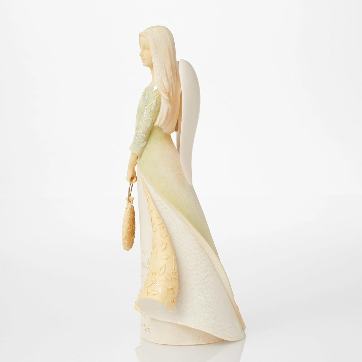 Enesco 4036736 Foundations Retirement Angel Figurine, 9.25-Inch