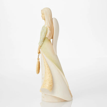 Enesco 4036736 Foundations Retirement Angel Figurine, 9.25-Inch