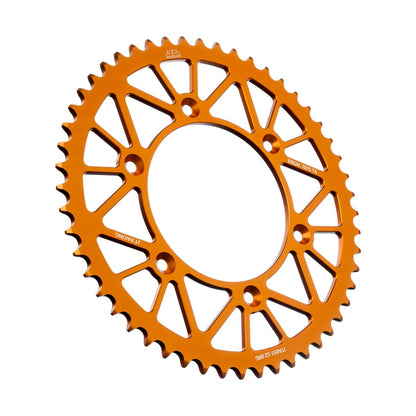 JT Sprockets Pinon Trasero 7075 T6 de 52 Dientes JTA897.52ORG, Naranja