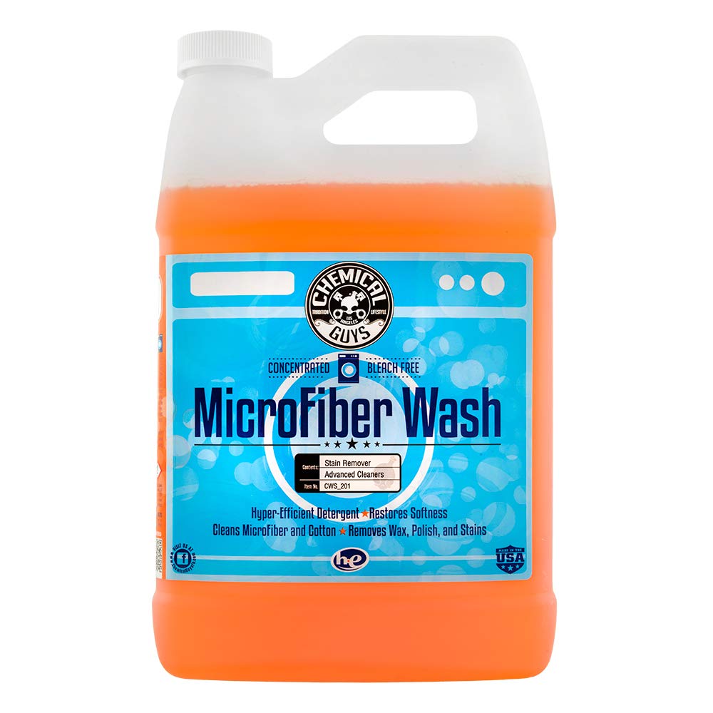 Chemical Guys Detergente Concentrado para Lavado con Microfibra - 1 Gal - 128 oz - Anaranjado