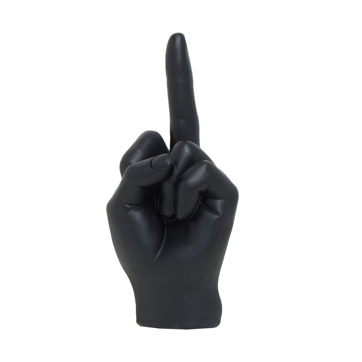 Interior Illusions Plus ii0089 Mesa de Dedo Medio Negro de 9 Pulgadas de Alto