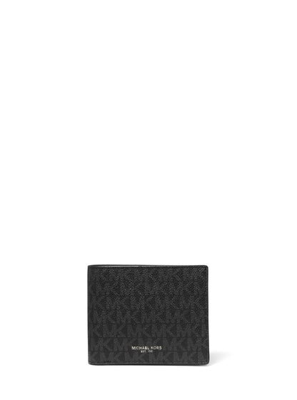Michael Kors Greyson Billetera Billetera con Passcase, color negro, talla única
