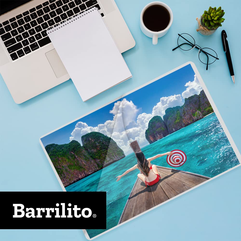 Barrilito Mica Térmica Doble Carta Rígida 305x457mm 8 mil 50 piezas