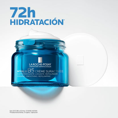 La Roche-Posay HyaluB5 SURACTIVATED, Crema Anti-Edad Reafirmante, Reduce Arrugas y Líneas de Expresión, Ácido Hialurónico, Vitamina B5 y Ectoína, 50ml