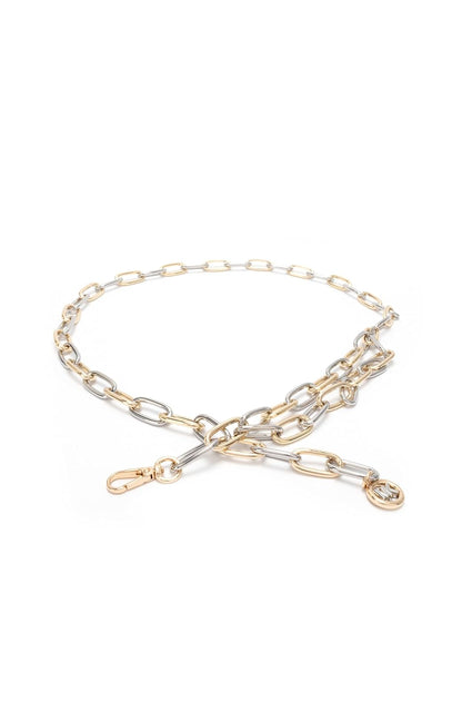 Michael Kors Two Tone Chain Belt Cinturón Mujer