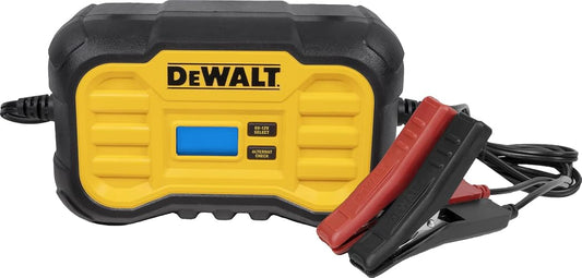 DeWalt DXAEC10 Cargador de Batería Profesional de 10 Amperios y Mantenedor de Batería de Goteo, Amarillo