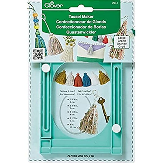 Clover 9941 - Herramienta para Hacer borlas (tamaño Grande)