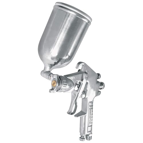 Truper PIPI-420, Pistola de Aire Serie 400, de Gravedad, Flujo controlado, Vaso multiposición, Boquilla de 1.4mm