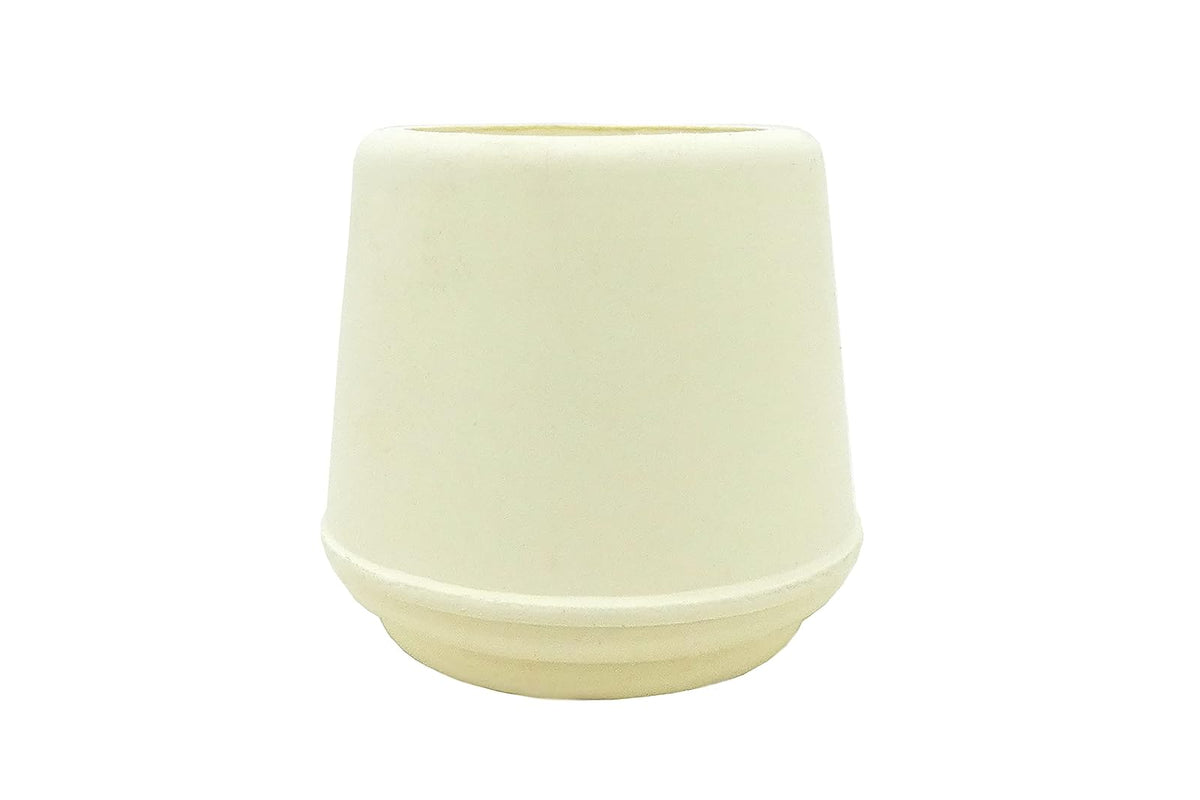 Shepherd Hardware Puntas de goma para patas, 1 blanco, paquete de 24, 2.54cm (1''), Blancuzco