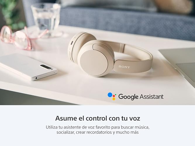 Sony Audífonos inalámbricos on-Ear WH-CH520 hasta 50 Horas de duración de batería, Azul (Versión Nacional)