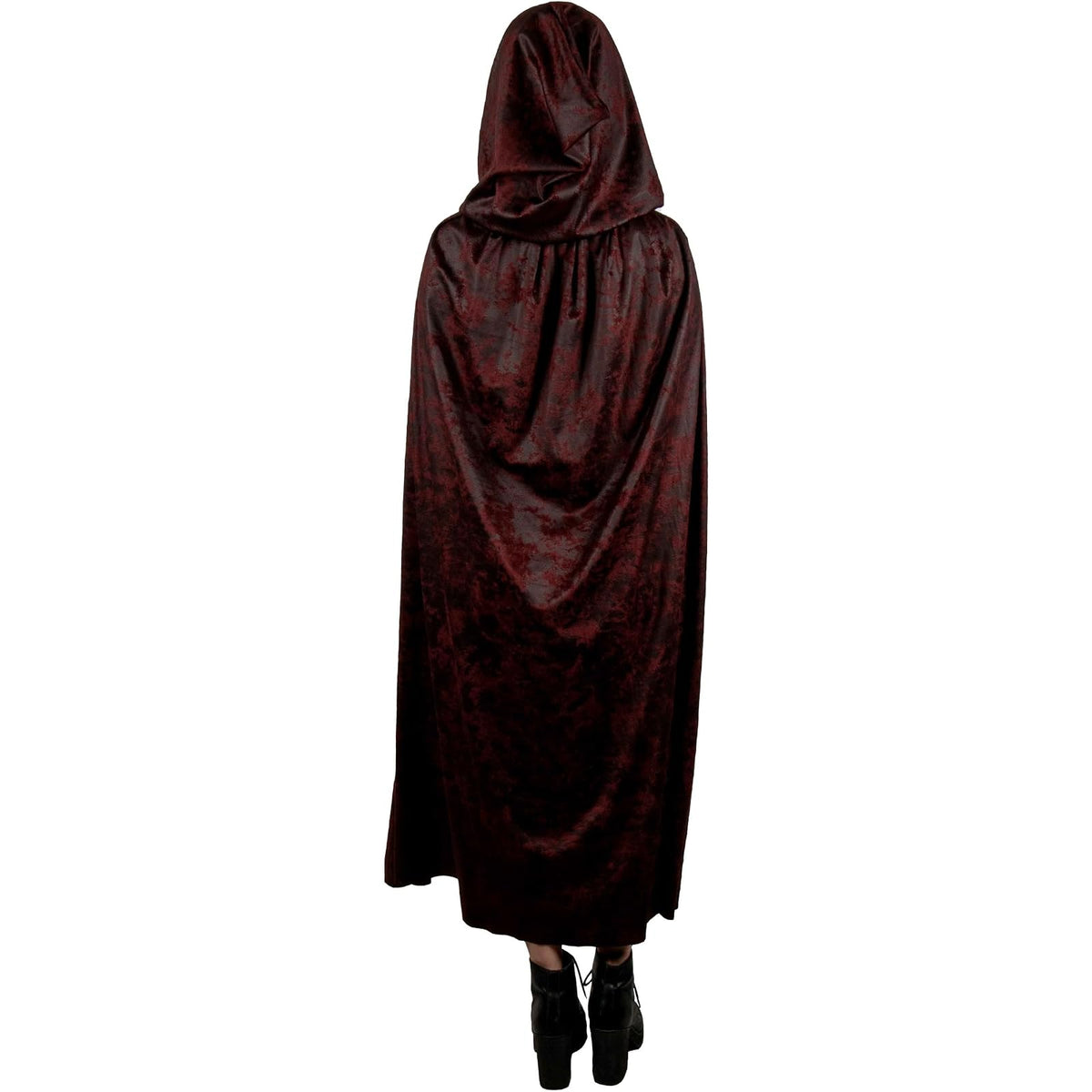 REV Capa Antigua de Poliéster – Capa Estilo Histórico para Disfraz de Hechicero, Monje o Anciano – Ideal para Cosplay, Evento Escolar, Halloween o Fiesta Temática
