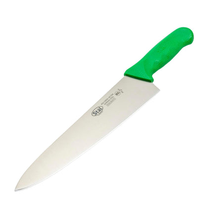 Winco Cuchillo de Chef de 10 Pulgadas con Hoja de Acero Alemana, Verde