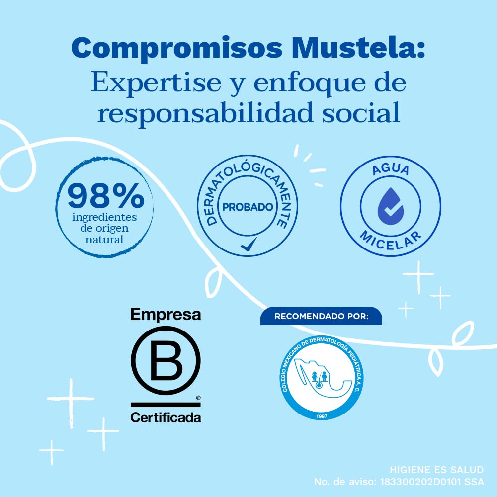 Mustela Pack Esenciales del Nacimiento, 4 productos básicos para tu bebé