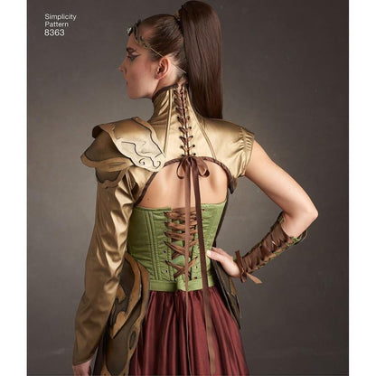 Simplicity 8363 - Patrón de Costura para Disfraz de Halloween y Cosplay, Tallas 6-14