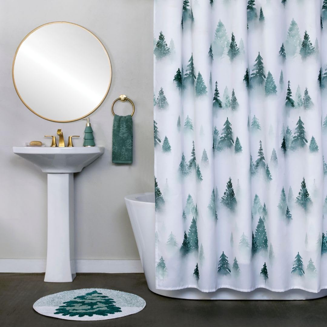 SKL Home - Dispensador de loción de pinos de Invierno, Color Verde