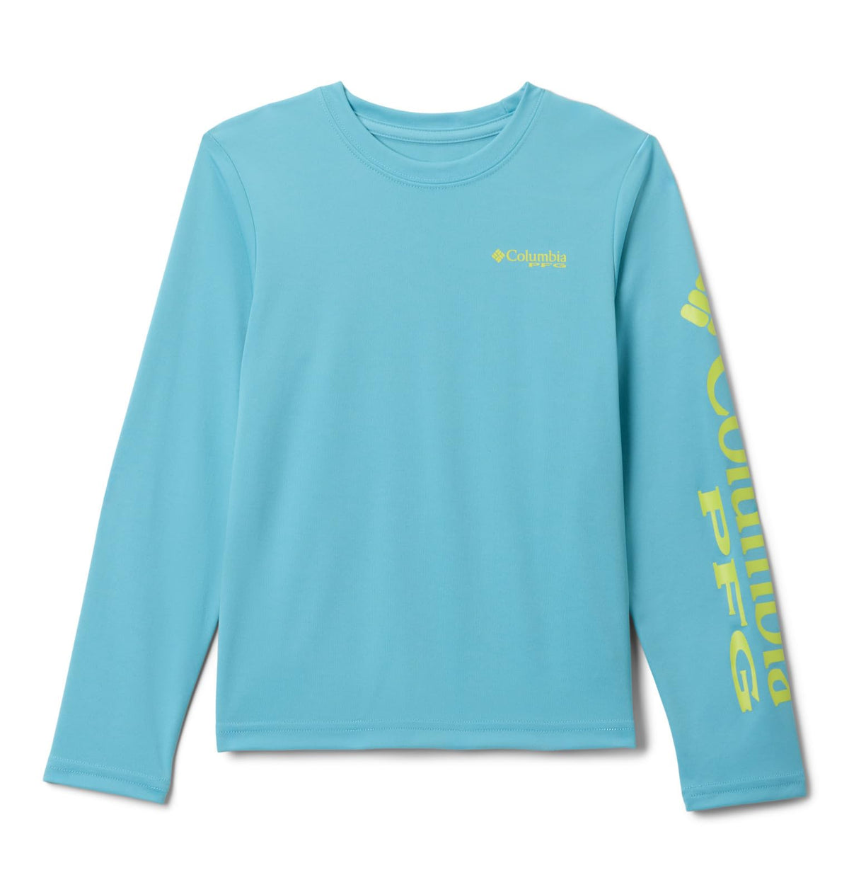 Columbia Playera de Manga Larga Terminal Tackle Camisa de Senderismo para Niños - Logotipo clásico de color azul y voltaje - G