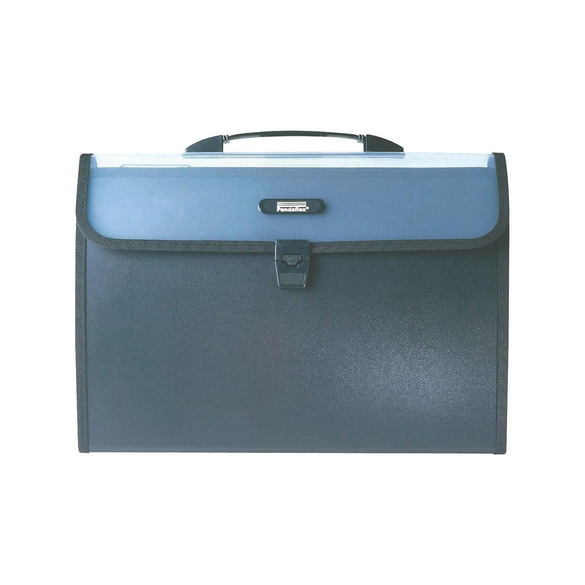 Archivero Pendaflex Expandible Portátil, Carta, Interiores Color, 6 Divisiones, Gancho Para Colgar, Broche, Polipropileno, Pieza, Color Negro, Paquete de 1 (52891)