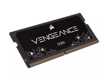 Corsair Vengeance SODIMM 16GB (1x16 GB) DDR4 hasta 3200MHz CL22 Memoria para portátiles/portátiles (Compatible con procesadores Intel Core de 11ª generación) Negro