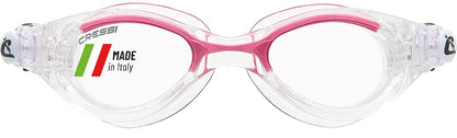Cressi Flash Lady - Gafas de natación para Nadadores avanzados, 100% Fabricadas en Italia Desde 1946