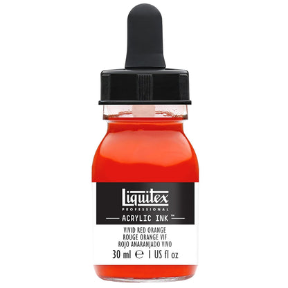 Liquitex Professional Tinta Acrílica 30 ml - Vivid Red Orange