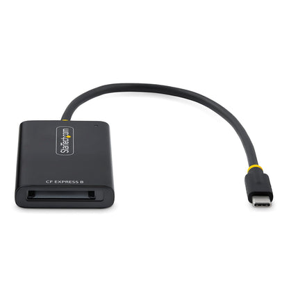 StarTech.com Lector de Tarjetas USB-C CFexpress Tipo B, Lector de Tarjetas de Memoria USB Portátil de 10 Gbps, Adaptador USB Tipo C a CF Express 2.0