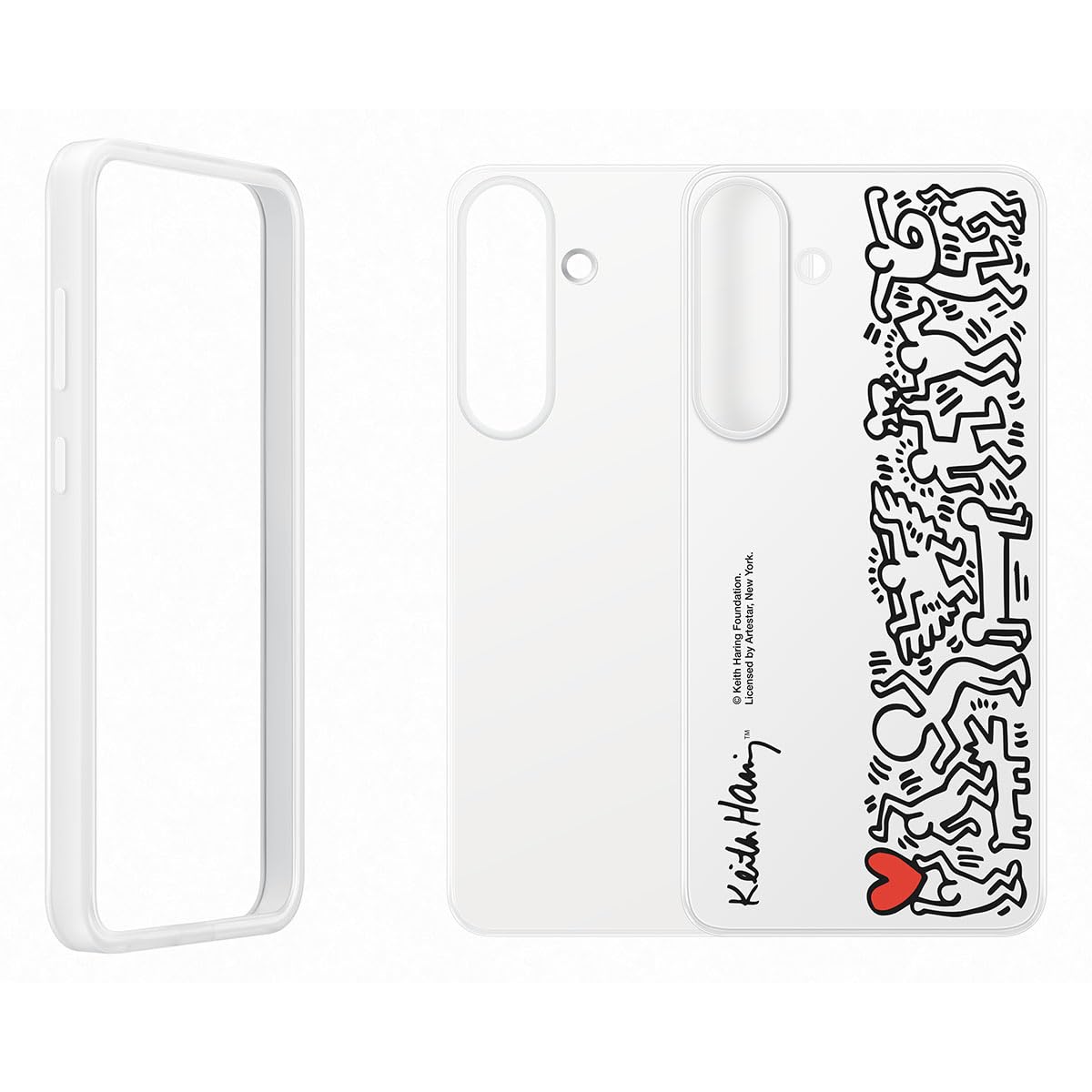 Samsung Galaxy S25+ Flipsuit Case Blanco