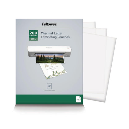 Fellowes Thermal Laminating Pouches - 200 Pack