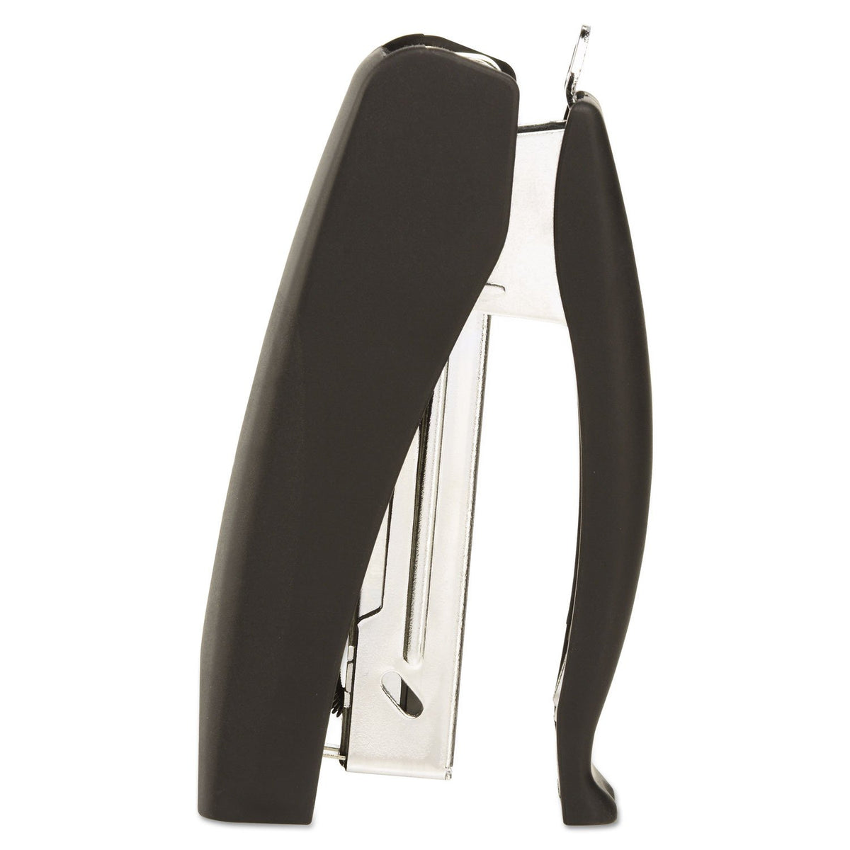 Swingline Grapadora de agarre suave, capacidad de 20 hojas, compacta, grapadora de mano, negra (09901)